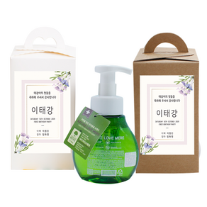 돌답례품 네이처러브메레 핸드워시 거품형 280ml 돌잔치 결혼식 유치원생일 손세정제답례품, 1개