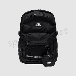 뉴발란스 NBGCDSS102 블랙 Authentic V4 Backpack 백팩 학생 신학기 가방 노트북 수납 파우치 포함