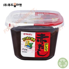 푸드올마켓_ 마루산아이 아까다시고지 미소된장 750g /컵미소, 1개