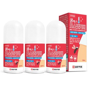 일양약품 모기물린데 쿨벅스 모스젯커버 50ml, 3개