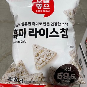 오늘좋은 흑미 라이스칩 100g, 1개