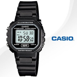 CASIO 카시오 LA-20WH-1A 여성시계 우레탄 디지털시계