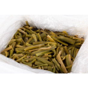 [맛없으면 무료반품] 국내제조 궁채 절임 10kg 상추줄기, 1개