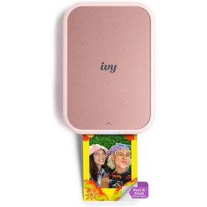 캐논 아이비2 미니 포토 프린터 무선 스티커 출력 iOS 안드로이드 호환 블러쉬 핑크, Ivy 2, Pink, Pinte Only