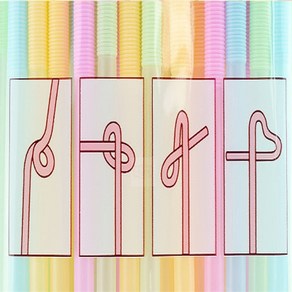 유포리아 요술빨대 파티용빨대, 1개, 50개