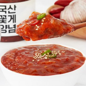 [이룸찬] 국산 꽃게 양념순살장 순살양념게장, 300g, 1개