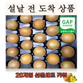 골드키위 레드키위 선물세트, 1박스, 골드키위 2.1kg(개당 105g 내외)