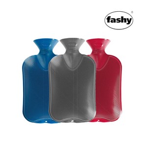 FASHY 파쉬 노커버 2.0L 양면빗살 핫팩 찜질팩 보온물주머니, 그레이, 1개