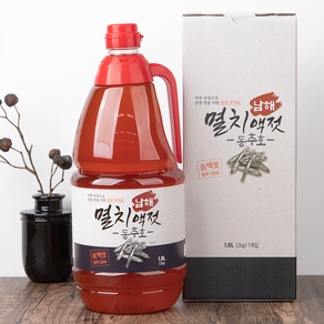 국내산 100% 김장용 대용량 저염 프리미엄 멸치액젓, 500ml, 1개