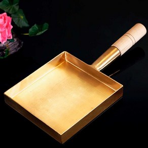 다마고야끼팬 계란말이동팬 주석도금 프라이팬 평면 구리 일본 다마고야키 황동, 9. 구리 16cm, 1개