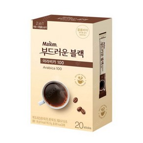 [동서식품] 동서 맥심 부드러운 블랙 아라비카 20T, 28g, 20개입, 1개