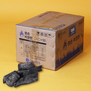 바베큐숯 비장탄 7.5kg 10kg 두번구운 업소용 고기구이 캠핑숯 오래가는 불멍, 중, 1개