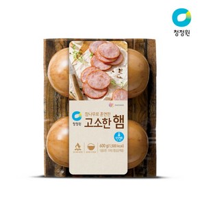 [청정원] 참나무로훈연한 고소한햄 600g (300gx2), 300g, 2개