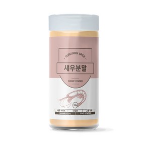 푸른빈 국내산 새우 분말 가루, 1개, 100g