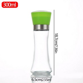 후추그라인더 180/300ML 소금과 후추 셰이커 세트 스탠드 스테인레스 스틸 소금 밀 그라인더 분쇄기 양념 용기, [03] 초콜렛
