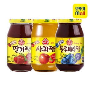 딸기쨈 500g+사과쨈 500g+블루베리쨈 500g