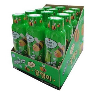 틱톡 CU 꿀젤리 사이다맛 12개, 110g