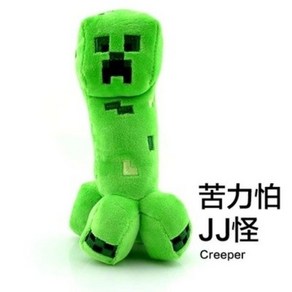 마인크래프트 봉제 인형 스티브 크리퍼 엔더맨 캐릭터 봉제인형, A. 18cm, 1개