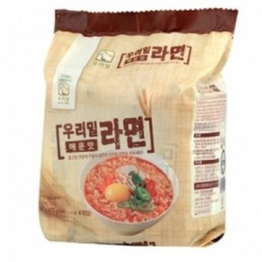 우리밀 라면 매운맛