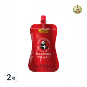 이금기 팬더 굴소스 파우치, 130g, 2개