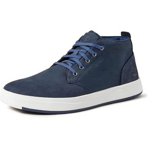 Timbeland 팀버랜드 남성 데이비스 스퀘어 추카, Navy Nubuck, 12, Navy Nubuck