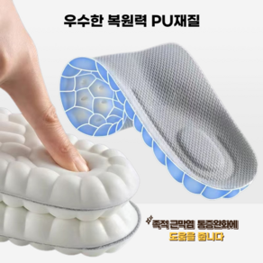 셀루앙드 족저근막 발편한 4D 구름 깔창