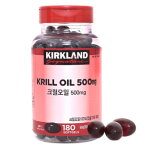 커클랜드 시그니춰 크릴오일 500mg x 180 | Kirkland Signature Krill Oil 500mg x 180