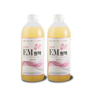 서진바이오 아이보리 EM원액 맑은이엠 1리터 EM원액 (공장직판), 2개, 1L