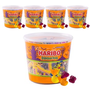 할로윈파티 독일젤리 HARIBO 대용량, 980g, 5개