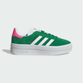 아디다스 가젤 볼드 W - 그린:핑크 / IG3136 GAZELLE BOLD GREEN/FTWWHT/LUCPNK