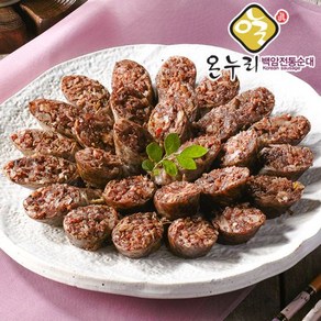 [백암전통순대]매콤순대2kg, 1개, 2kg