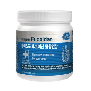 데이스포 후코이단 강아지 종합 영양제250g, 1개