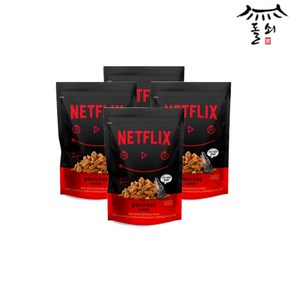 넷플릭스 블랙타이거새우 와사비맛 스낵과자 50g, 4개