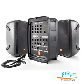 [찬양랜드] 재고보유/ JBL EON 208P 파워드 포터블 PA 시스템 스피커+8채널 믹서+AKG 마이크+마이크 케이블