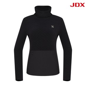 [제이디엑스] JDX 골프 겨울 신상할인 여성 테리 JQD 하이넥 긴팔 보온 티셔츠 X1TLU8403