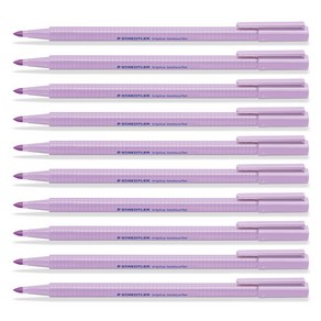 STAEDTLER 스테들러 파스텔 형광펜 362C 10개, 파스텔라벤더 (362C 620)