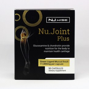 뉴와이즈 뉴 조인트 플러스 초록입홍합 글루코사민 90정 Nu Wise Joint Plus, 기본, 1개