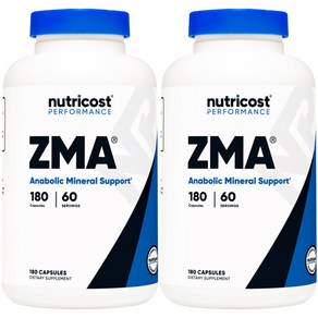 뉴트리코스트 ZMA 캡슐, 2개, 490mg, 180정