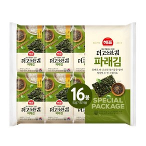 사조해표 더고소한김 파래김, 4g, 128개