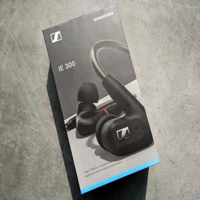 SENNHEISER IE 300 인이어 오디오 애호가 헤드폰 유선 이어폰 HIFI 헤드셋 스포츠 이어버드 분리형 케, 1) Black, 1개