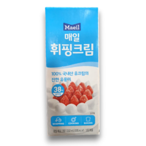 매일 휘핑크림, 250ml, 4개