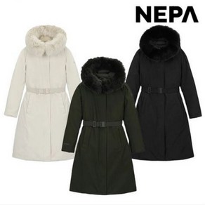 네파_NEPA_여성 24FW 방풍 투습 기능이 우수한 GORE-TEX WINDSTOPPER 2L 소재를 적용한 아르테 코트형 구스 다운자켓_7K82075