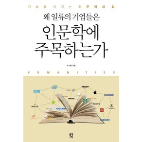왜 일류의 기업들은 인문학에 주목하는가:기술을 이기는 인문학의 힘, 다산초당, 모기룡 저