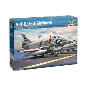 이타레리 프라모델비행기 [IT2826S] ITALERI 1:48 A-4 E/F/G SKYHAWK, 1개