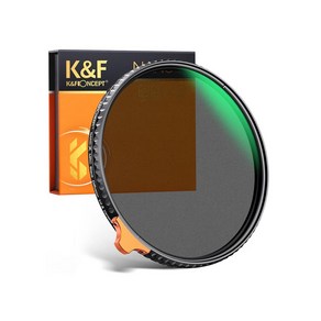 K&F CONCEPT NANO-X 블랙미스트 1/4 + 가변 ND2-ND32 2 in 1 렌즈필터 8K AGC Glass 55mm