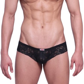 METROMALEWEAR [M2W] Micro Cheek Lace Black (2027-48)