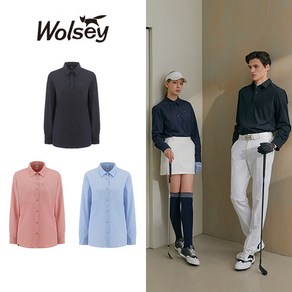 [KT알파쇼핑][Wolsey]울시 24FW 여성 우븐 셔츠 3종 세트