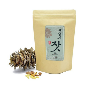 견과공장 가을향기 국산 백잣, 200g, 2개