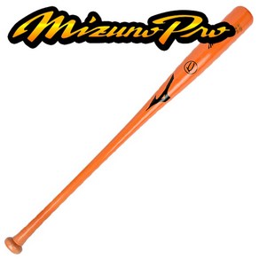 MIZUNO [10465] 미즈노 프로 메이플배트 (오렌지) 33.5인치, 스탠다드, 1개