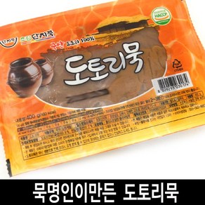 명인이만든 국산 도토리묵 400g x 2개, 1개